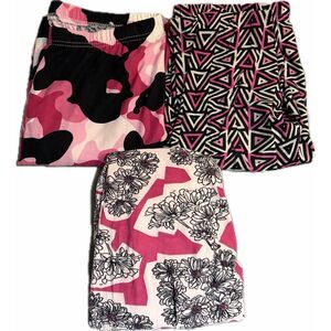 Two Left Feet Women's Pretty in Pink Leggings Small/Medium 3 Qty